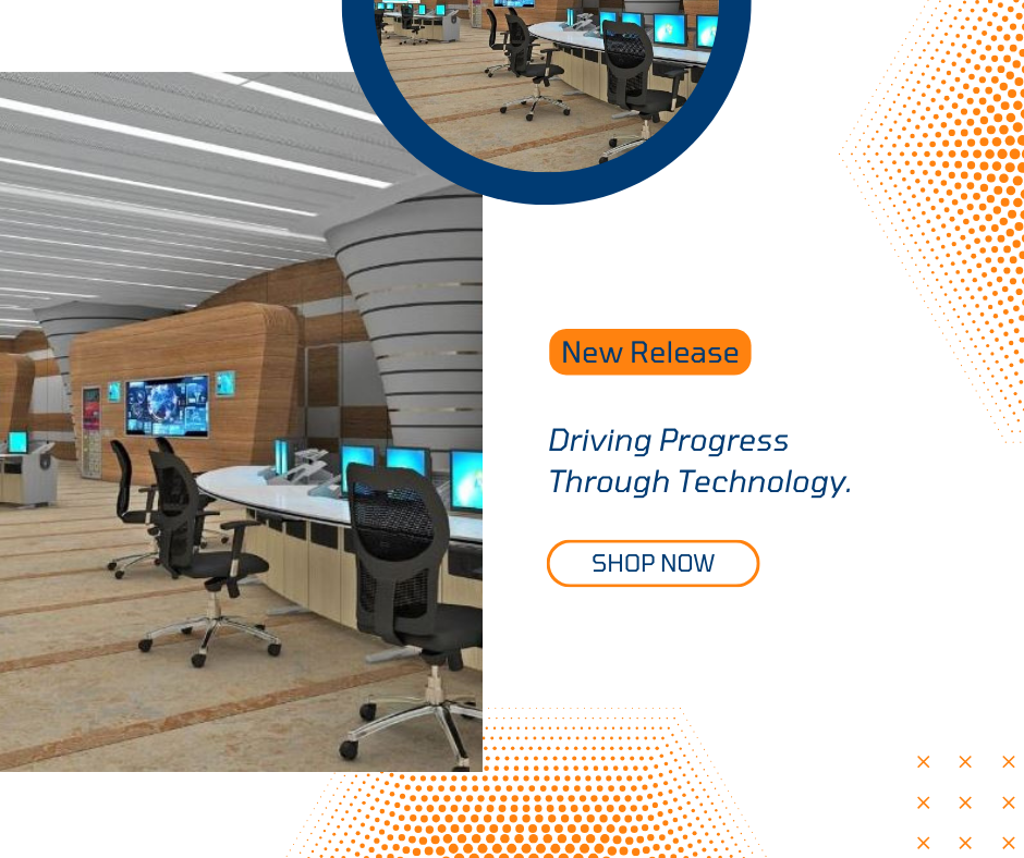 Purple and Orange Creative Minimalist New Release Cool Tech T-Shirt Facebook Post (6)